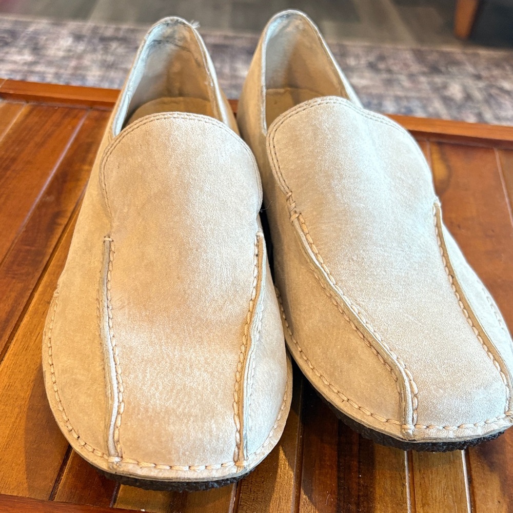 Merrell Duet Alto Khaki Slip On Driving Flats Loafers Shoes Womens Size 9